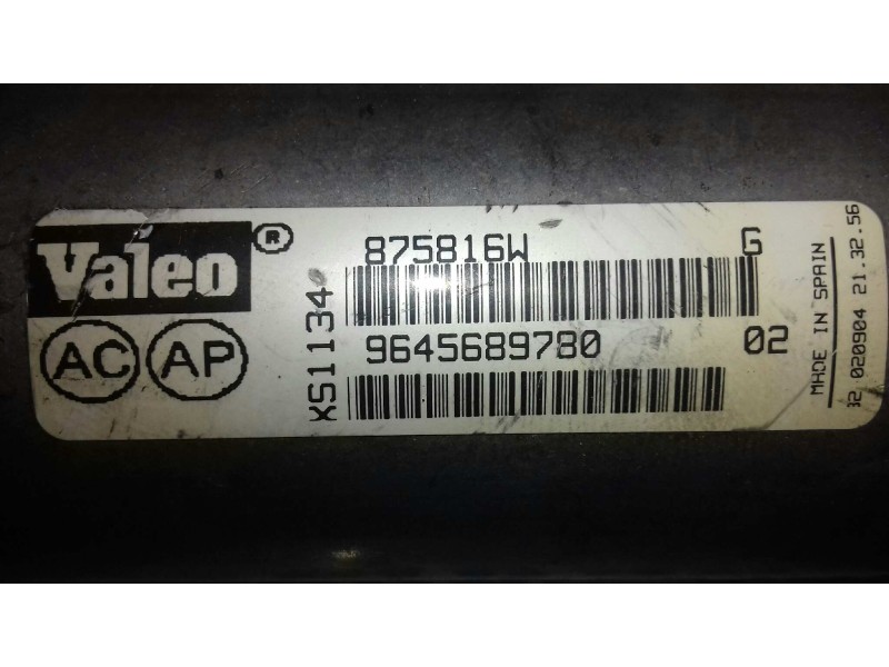 Recambio de enfriador egr para citroen c5 berlina exclusive referencia OEM IAM 9645689780  ENFRIADOR GASES