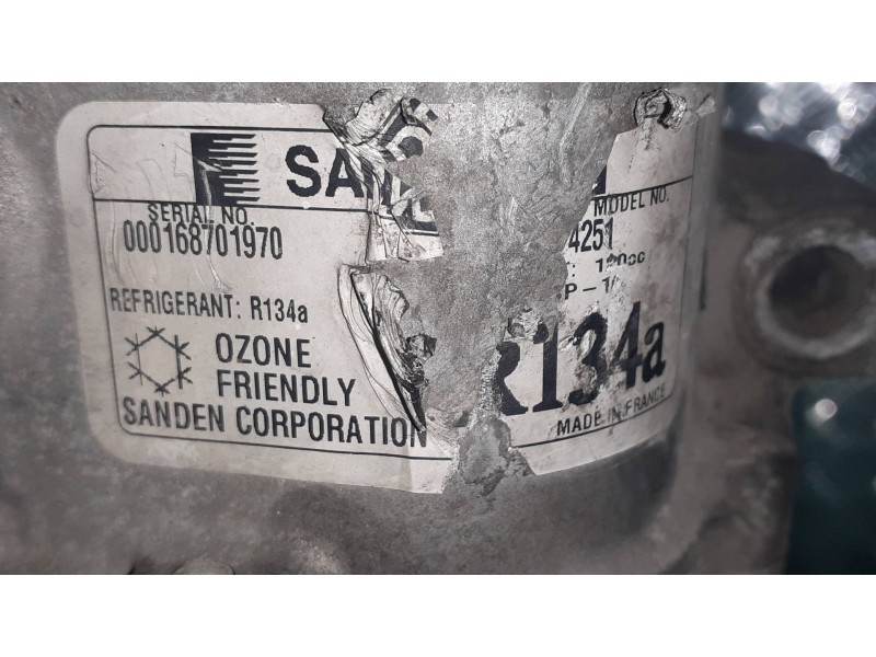 Recambio de compresor aire acondicionado para opel astra h ber. cosmo referencia OEM IAM SD6VBBF SD6VBBF SANDEN