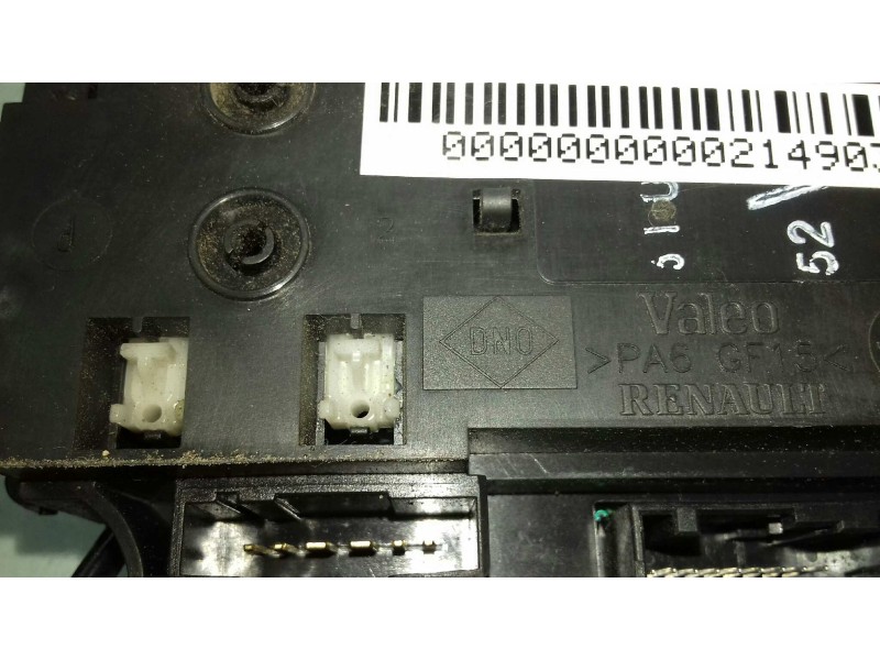 Recambio de mando limpia para renault scenic ii confort authentique referencia OEM IAM   VALEO