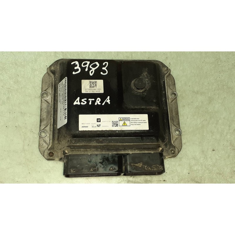 Recambio de centralita motor uce para opel astra h ber. cosmo referencia OEM IAM 55571776 275820467001 DENSO