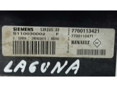 Recambio de centralita motor uce para renault laguna (b56) 1.6 16v rt referencia OEM IAM 7700113421 7700110471 S110030002 2