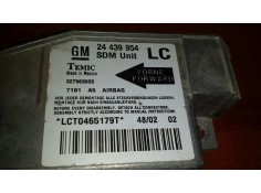 Recambio de centralita airbag para opel corsa c blue line referencia OEM IAM 24439954 LCT0465179T 