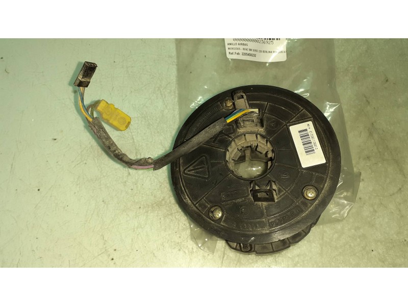 Recambio de anillo airbag para mercedes-benz clase s (w220) berlina 500 (220.075) referencia OEM IAM 2205450232 2204540018 