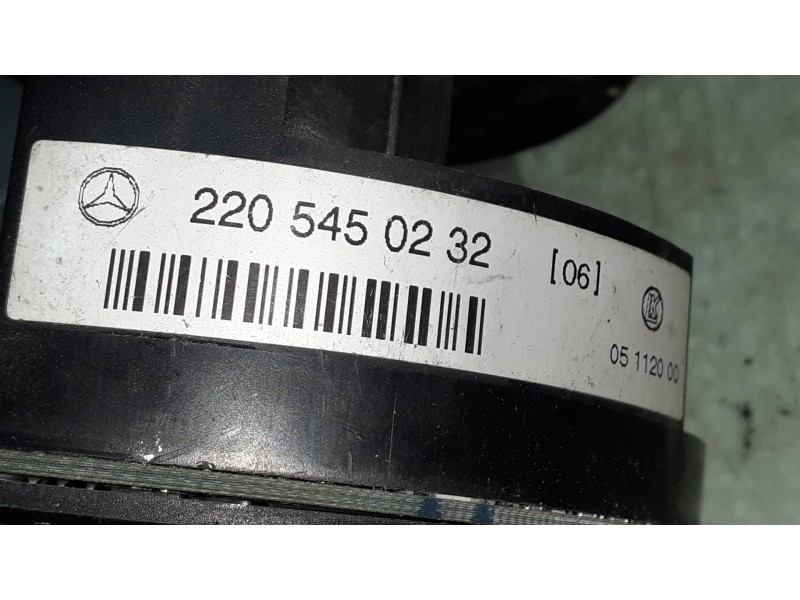 Recambio de anillo airbag para mercedes-benz clase s (w220) berlina 500 (220.075) referencia OEM IAM 2205450232 2204540018 