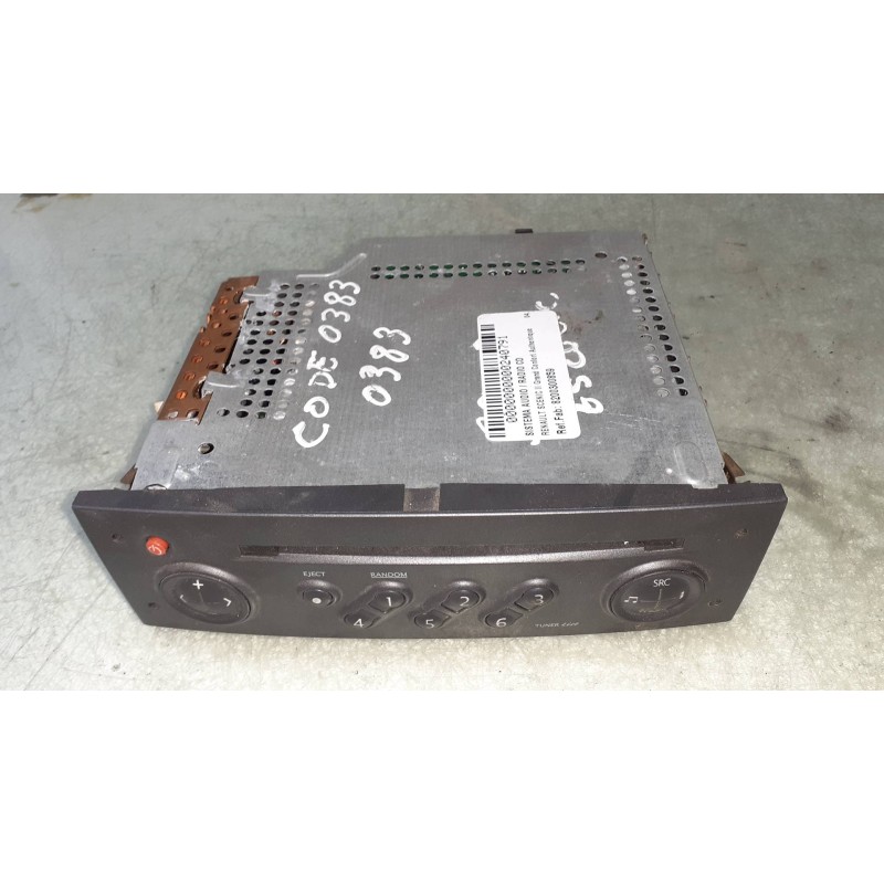Recambio de sistema audio / radio cd para renault scenic ii grand confort authentique referencia OEM IAM 8200300859  