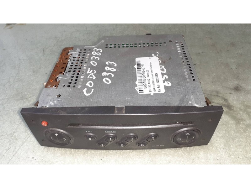 Recambio de sistema audio / radio cd para renault scenic ii grand confort authentique referencia OEM IAM 8200300859  