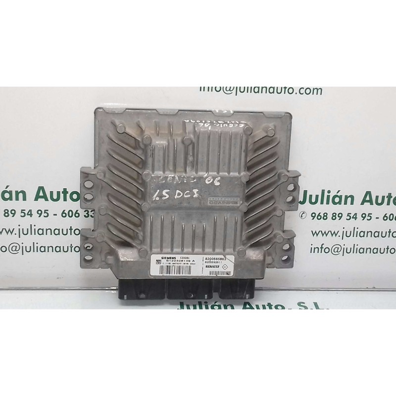 Recambio de centralita motor uce para renault scenic ii authentique referencia OEM IAM S122326109A 8200565863 8200592611