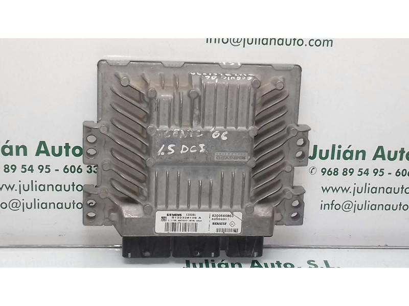 Recambio de centralita motor uce para renault scenic ii authentique referencia OEM IAM S122326109A 8200565863 8200592611