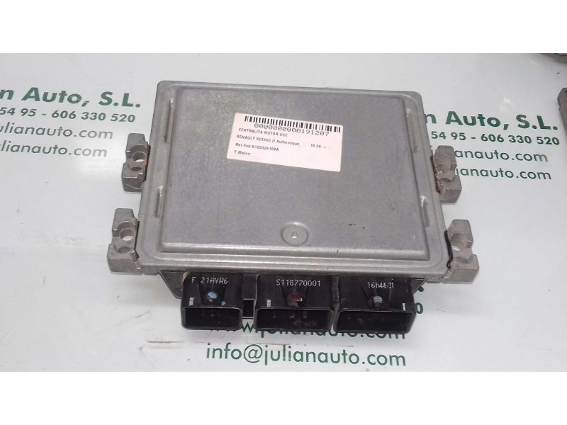 Recambio de centralita motor uce para renault scenic ii authentique referencia OEM IAM S122326109A 8200565863 8200592611