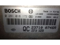 Recambio de centralita motor uce para renault koleos dynamique referencia OEM IAM 0281018172 237100746R 237101625R 2