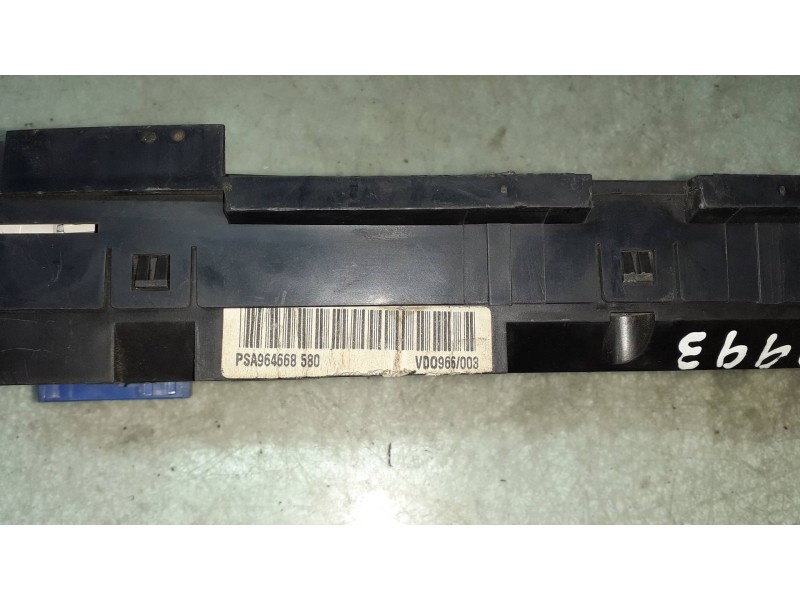 Recambio de cuadro instrumentos para citroen xsara picasso 2.0 hdi referencia OEM IAM 964668580 9646685580 VDO