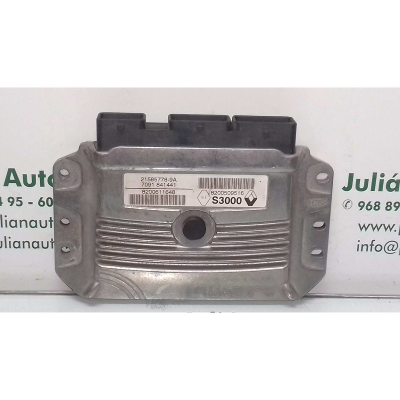 Recambio de centralita motor uce para renault megane ii berlina 5p dynamique referencia OEM IAM 8200509516 8200611648 7091841441
