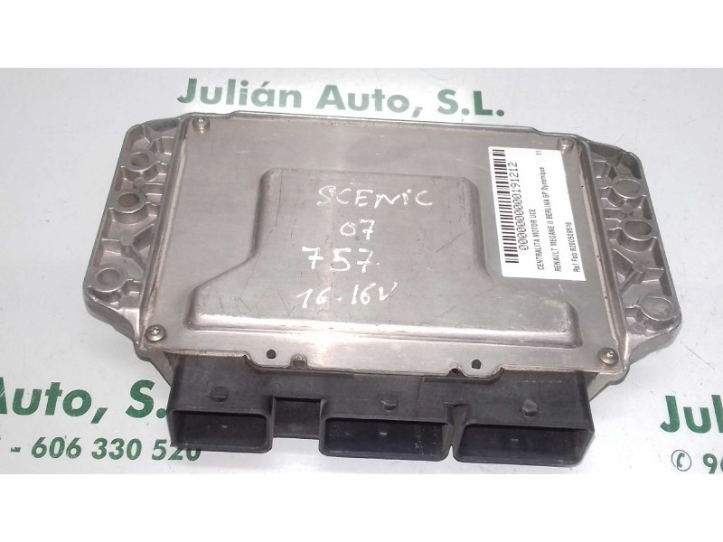 Recambio de centralita motor uce para renault megane ii berlina 5p dynamique referencia OEM IAM 8200509516 8200611648 7091841441