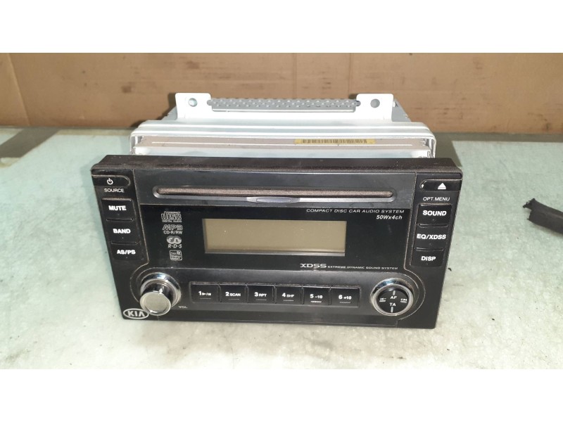 Recambio de sistema audio / radio cd para kia rio 1.5 crdi ex1 referencia OEM IAM 10R023312 LACM5651EK 