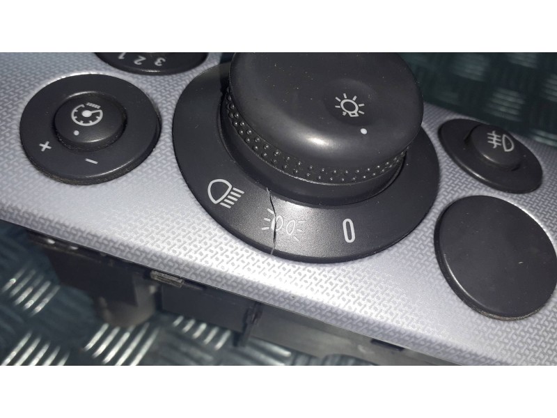 Recambio de mando luces para opel astra h ber. cosmo referencia OEM IAM 13100136 13124864 CONECTOR 12 PINES