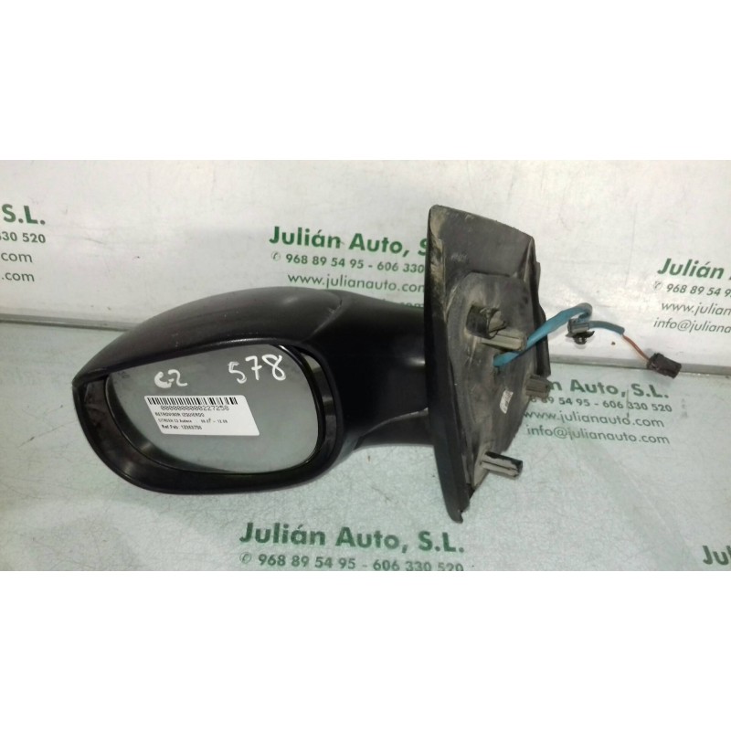 Recambio de retrovisor izquierdo para citroen c2 audace referencia OEM IAM 12363750  ELECTRICO