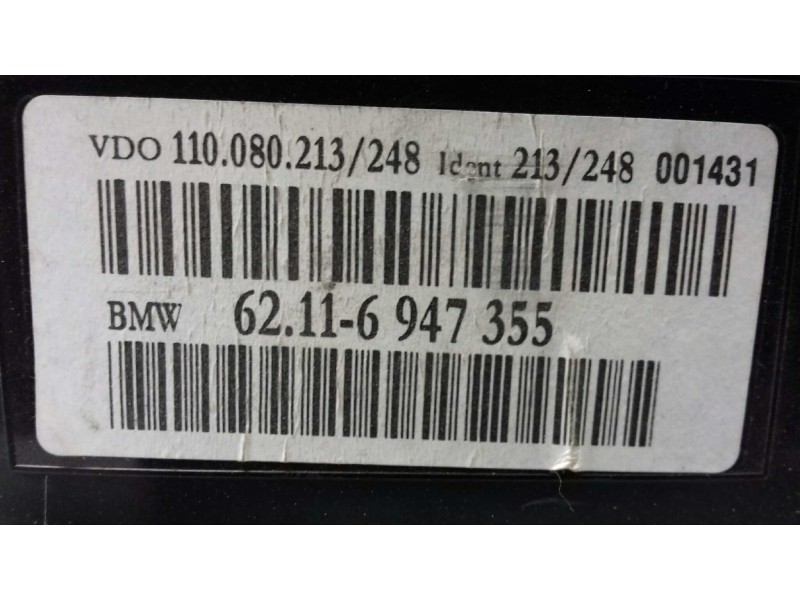 Recambio de cuadro instrumentos para bmw serie 5 berlina (e60) 520i referencia OEM IAM A2C53020569 62116947355 110080213