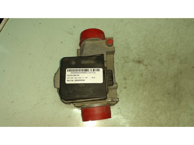 Recambio de caudalimetro para fiat uno (146) turbo i.e. / kat referencia OEM IAM 0280200046 1285501 BOSCH