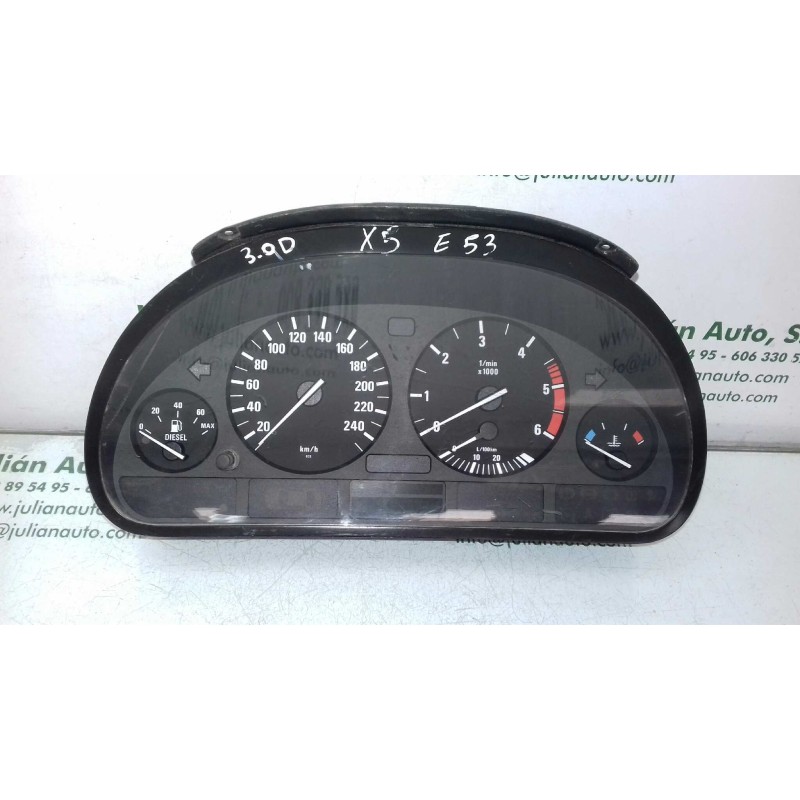 Recambio de cuadro instrumentos para bmw x5 (e53) 3.0d referencia OEM IAM 62116907022 110008735116 VDO