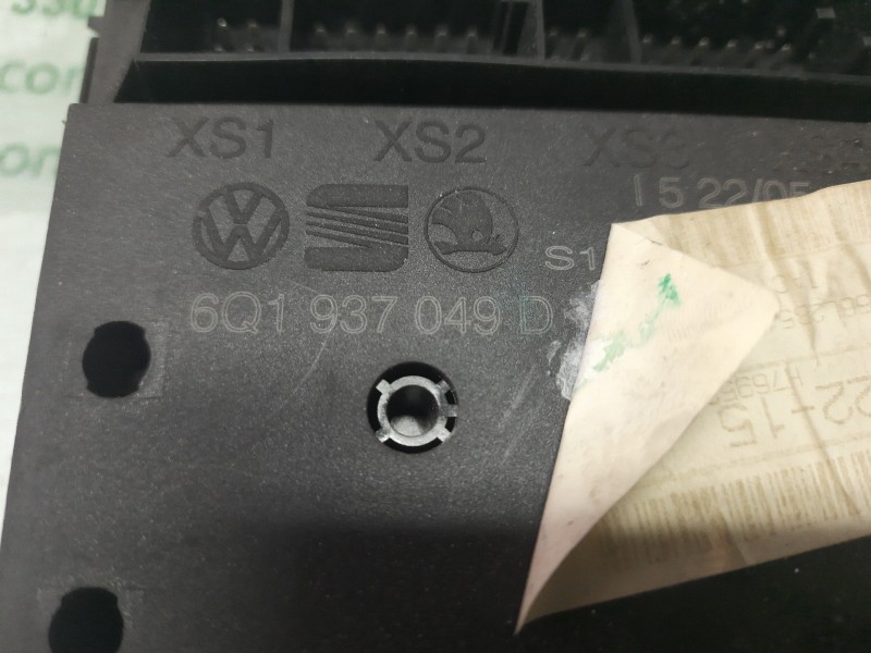 Recambio de caja reles / fusibles para seat cordoba berlina (6l2) reference referencia OEM IAM 6Q1937049D  