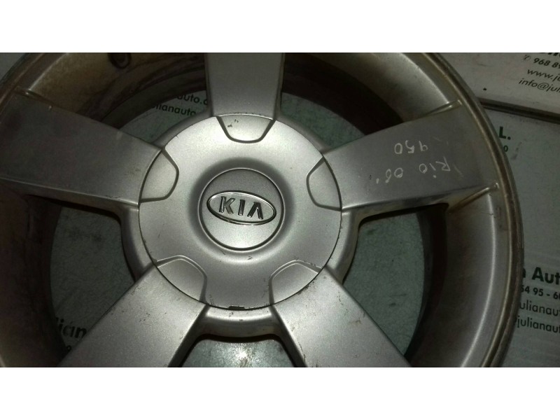 Recambio de llanta para kia rio 1.5 crdi ex1 referencia OEM IAM 529101G250 T15X5.5JH2 OFF SET 46