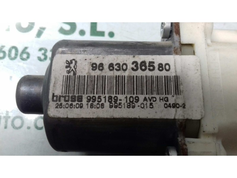 Recambio de motor elevalunas delantero derecho para peugeot 407 sport referencia OEM IAM 1137328403 9663036580 