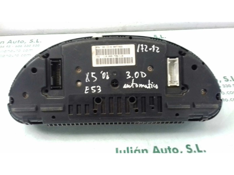Recambio de cuadro instrumentos para bmw x5 (e53) 3.0d referencia OEM IAM 62116907022 110008735116 VDO