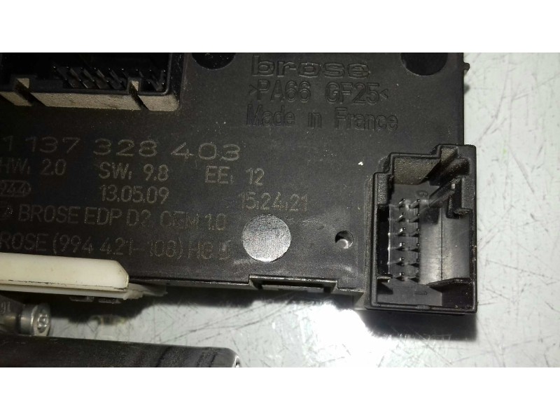 Recambio de motor elevalunas delantero derecho para peugeot 407 sport referencia OEM IAM 1137328403 9663036580 