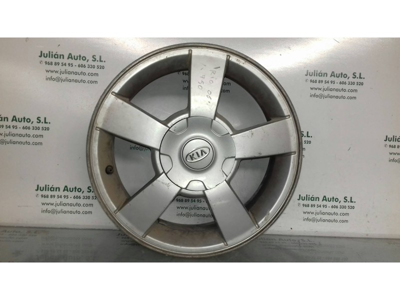 Recambio de llanta para kia rio 1.5 crdi ex1 referencia OEM IAM 529101G250 T15X5.5JH2 OFF SET 46