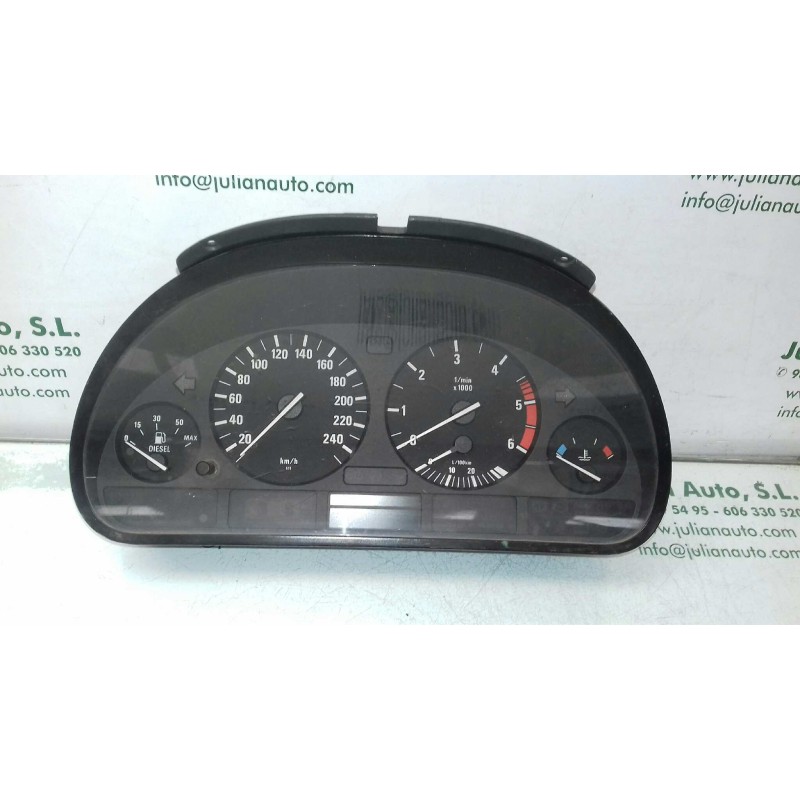 Recambio de cuadro instrumentos para bmw serie 5 berlina (e39) 520d referencia OEM IAM 62116903800 110008735/09 VDO