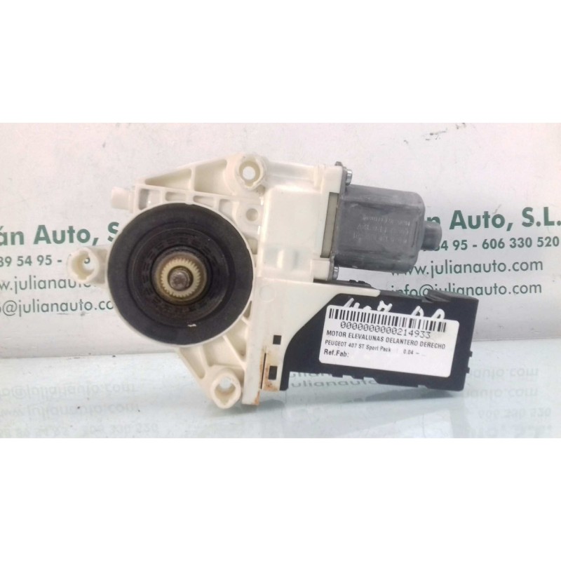 Recambio de motor elevalunas delantero derecho para peugeot 407 st sport pack referencia OEM IAM 1137328127 0130822201 994651102