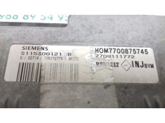 Recambio de centralita motor uce para renault megane i scenic (ja0) 1.6e alize referencia OEM IAM S115300121B 7700875745 7700111 2