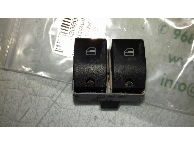 Recambio de mando elevalunas delantero izquierdo para seat cordoba berlina (6l2) reference referencia OEM IAM 6Q0959858  