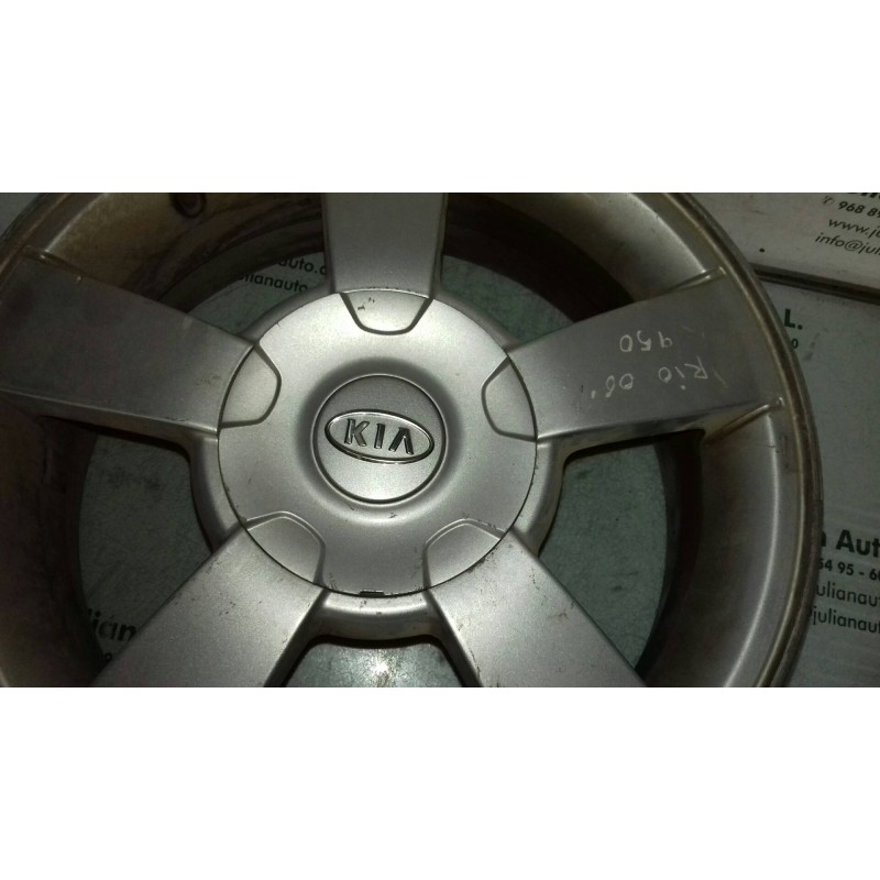 Recambio de llanta para kia rio 1.5 crdi ex1 referencia OEM IAM 529101G250 T15X5.5JH2 OFF SET 46