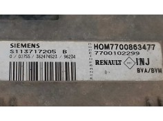 Recambio de centralita motor uce para renault laguna (b56) 2.0 anade referencia OEM IAM S113717205B 7700863477 7700102299 2