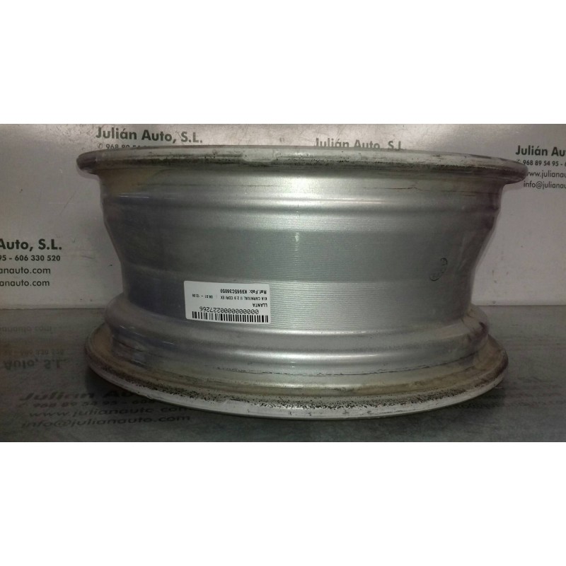 Recambio de llanta para kia carnival ii 2.9 cdri ex referencia OEM IAM K9965C36050 T15X6JJDOT OFF SET 50