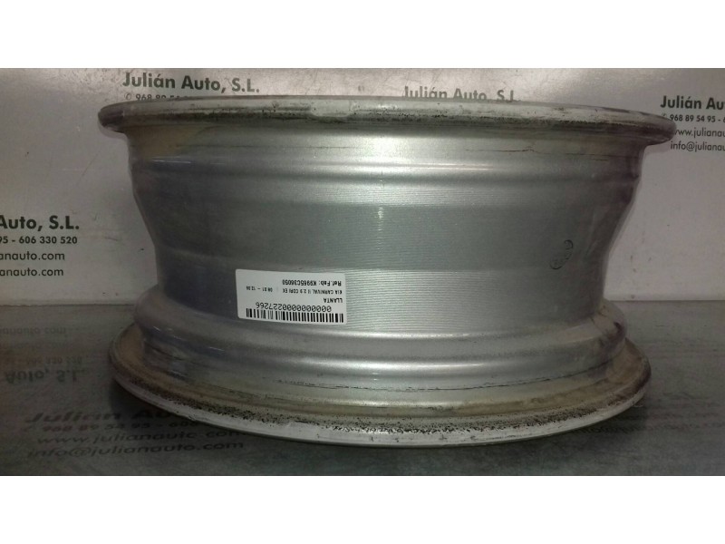 Recambio de llanta para kia carnival ii 2.9 cdri ex referencia OEM IAM K9965C36050 T15X6JJDOT OFF SET 50