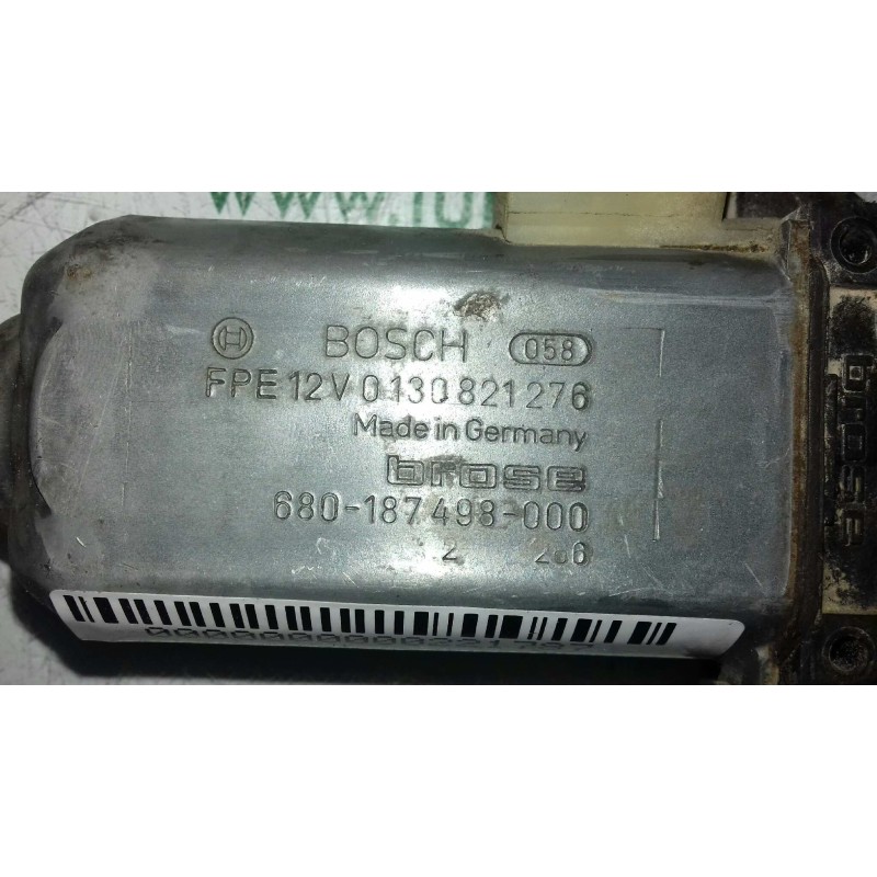 Recambio de motor elevalunas delantero derecho para bmw serie 3 berlina (e36) 325td referencia OEM IAM 680187498000 0130821276 