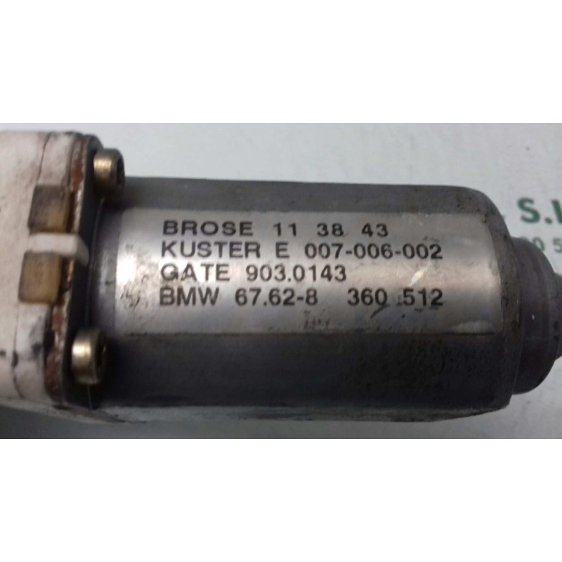 Recambio de motor elevalunas delantero derecho para bmw serie 5 berlina (e39) 520d referencia OEM IAM 67628350512 E007005002 