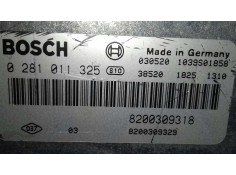 Recambio de centralita motor uce para renault laguna ii (bg0) authentique referencia OEM IAM 0281011325 8200309318 BOSCH 2