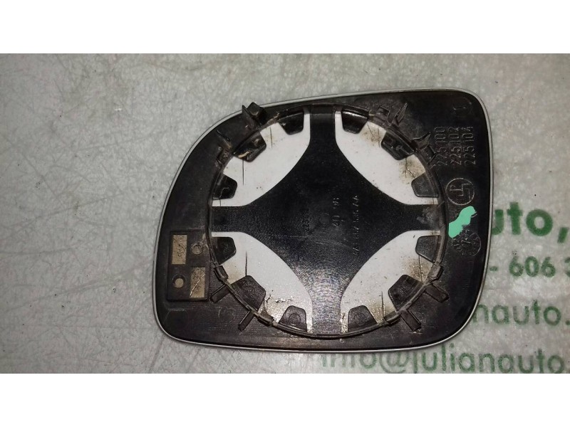 Recambio de cristal retrovisor derecho para audi a3 (8l) 1.9 tdi ambiente referencia OEM IAM 4A1857536AA  