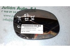 Recambio de cristal retrovisor derecho para peugeot 206 berlina x-line refri referencia OEM IAM 024442  
