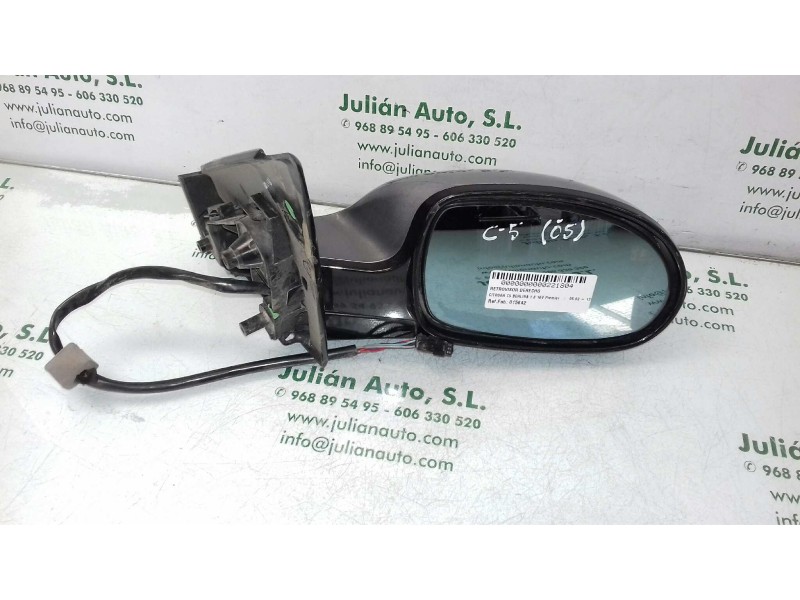 Recambio de retrovisor derecho para citroen c5 berlina 1.8 16v premier referencia OEM IAM 015842  ELECTRICO