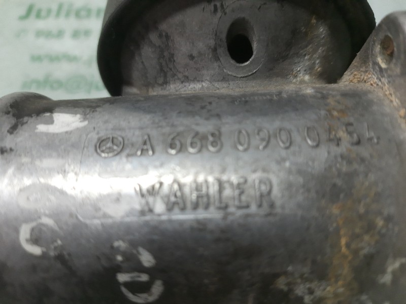 Recambio de valvula egr para mercedes-benz clase a (w168) 160 cdi (168.006) referencia OEM IAM A6680900454  