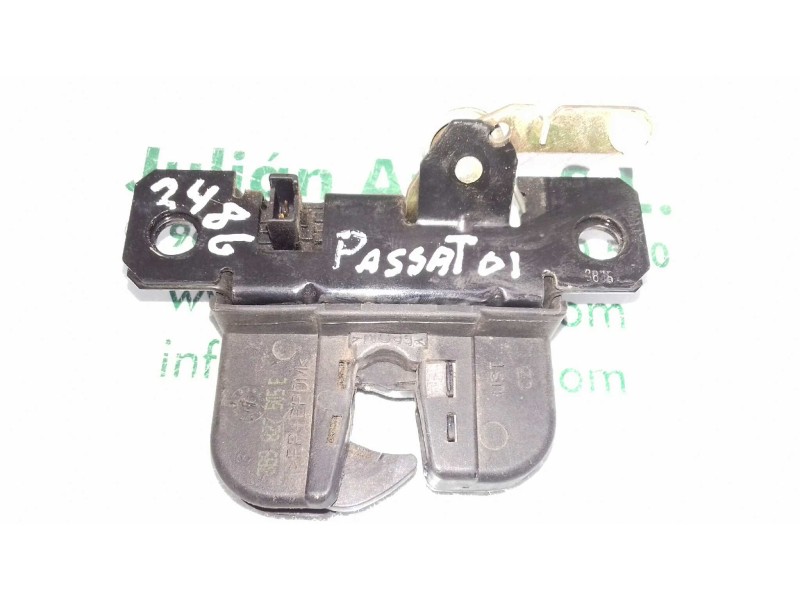 Recambio de cerradura maletero / porton para volkswagen passat variant (3b6) básico referencia OEM IAM 3B9827505E  