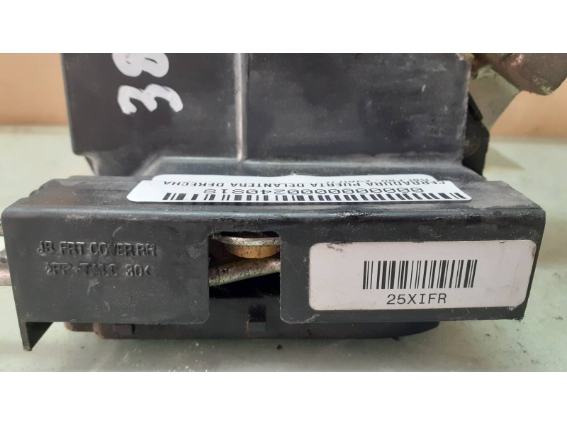 Recambio de cerradura puerta delantera derecha para kia rio 1.5 crdi ex1 referencia OEM IAM 25XIFR  ELECTRICA