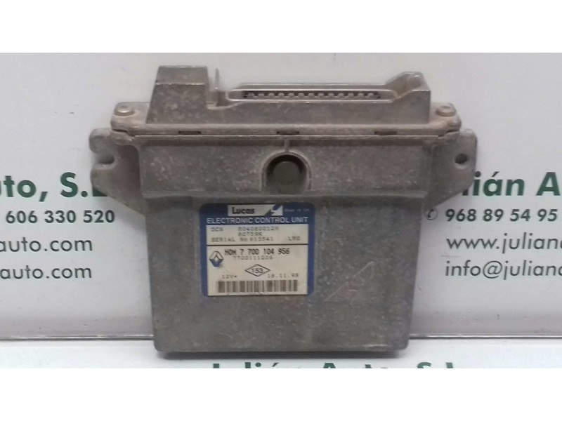 Recambio de centralita motor uce para renault kangoo (f/kc0) rte referencia OEM IAM R04080012H 7700104956 7700111206 Recambio de centralita motor uce para renault kangoo (f/kc0) rte referencia OEM IAM R04080012H 7700104956 7700111206