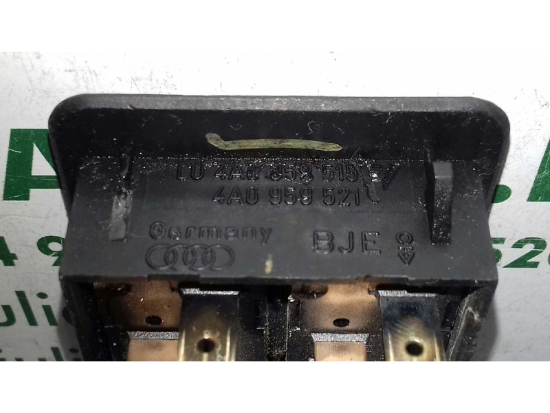 Recambio de mando elevalunas delantero izquierdo para audi a6 berlina (c4) 2.5 tdi referencia OEM IAM 4A0959521 893959859A 