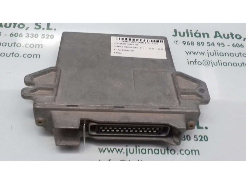 Recambio de centralita motor uce para renault kangoo (f/kc0) rte referencia OEM IAM R04080012H 7700104956 7700111206 Recambio de centralita motor uce para renault kangoo (f/kc0) rte referencia OEM IAM R04080012H 7700104956 7700111206