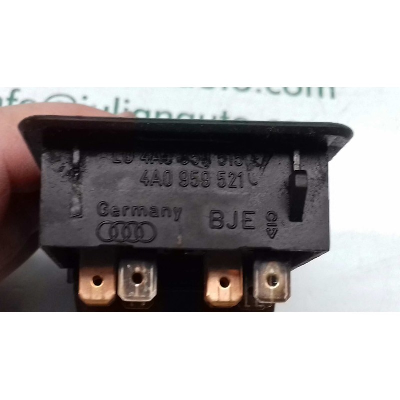 Recambio de mando elevalunas delantero izquierdo para audi a6 berlina (c4) 2.5 tdi referencia OEM IAM 4A0959521 893959859A 
